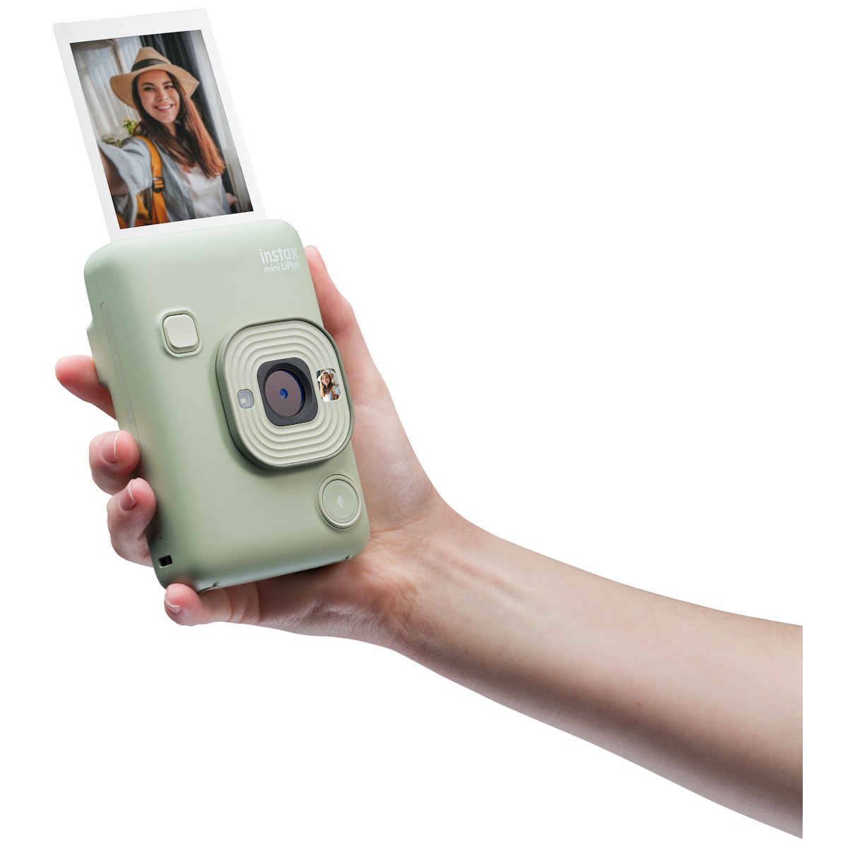 Fujifilm Instax Mini LiPlay instant camera (green)