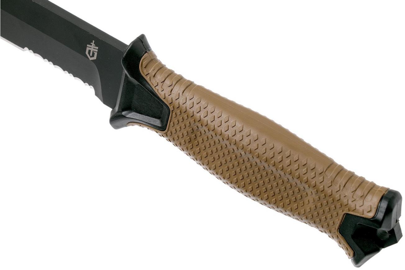Gerber Strongarm Fixed Blade Coyote Brown SE 30-001059 vaststaand mes