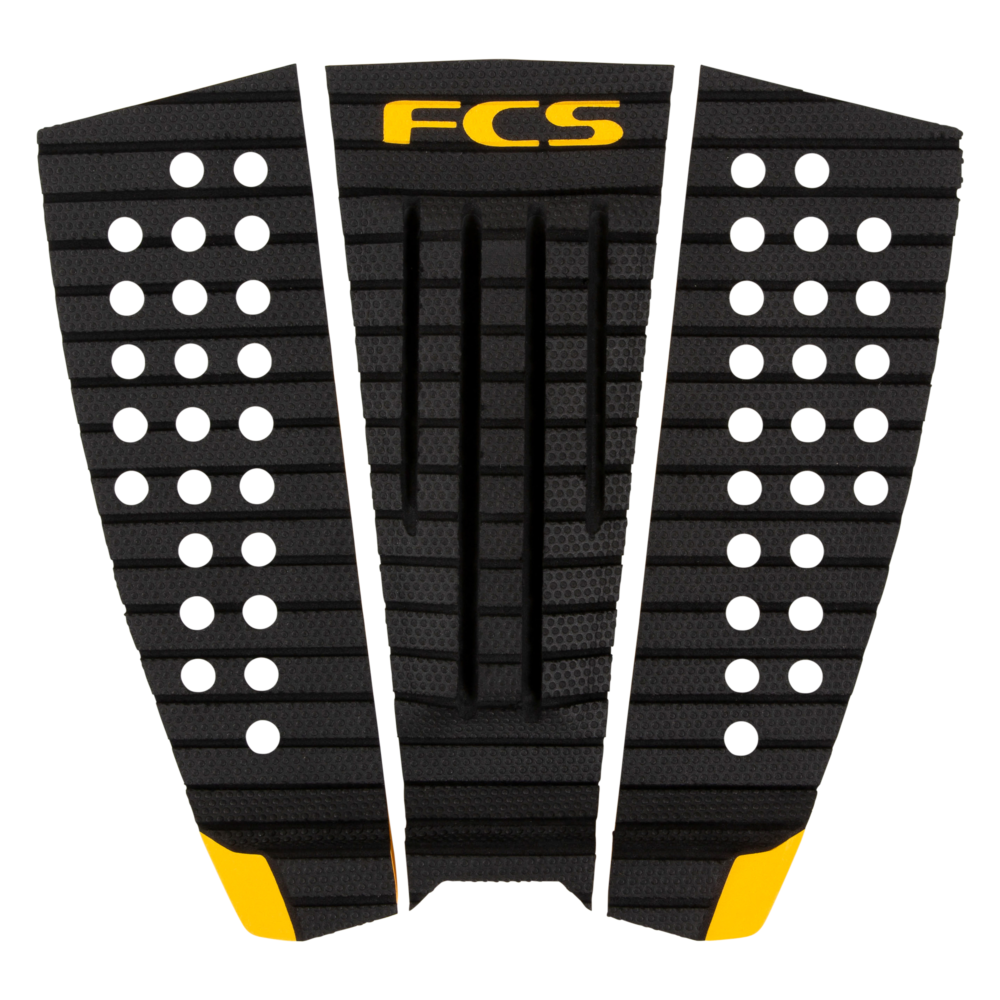 FCS Julian Wilson TreadLite Pad - 3 pièces Black / Charcoal