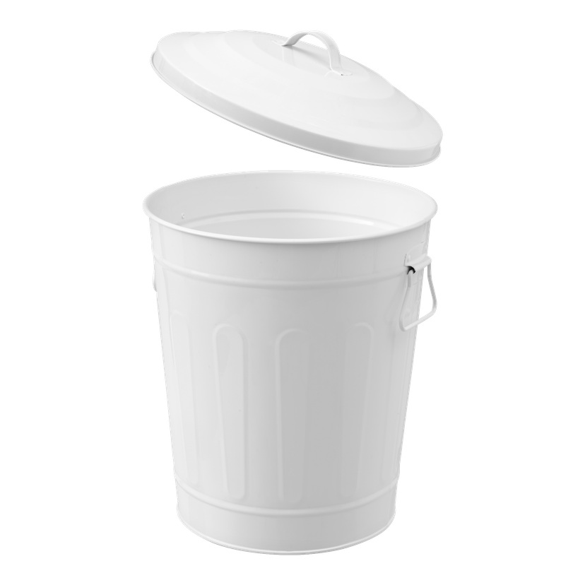 Tønne med lokk 17 l 40xØ30 cm