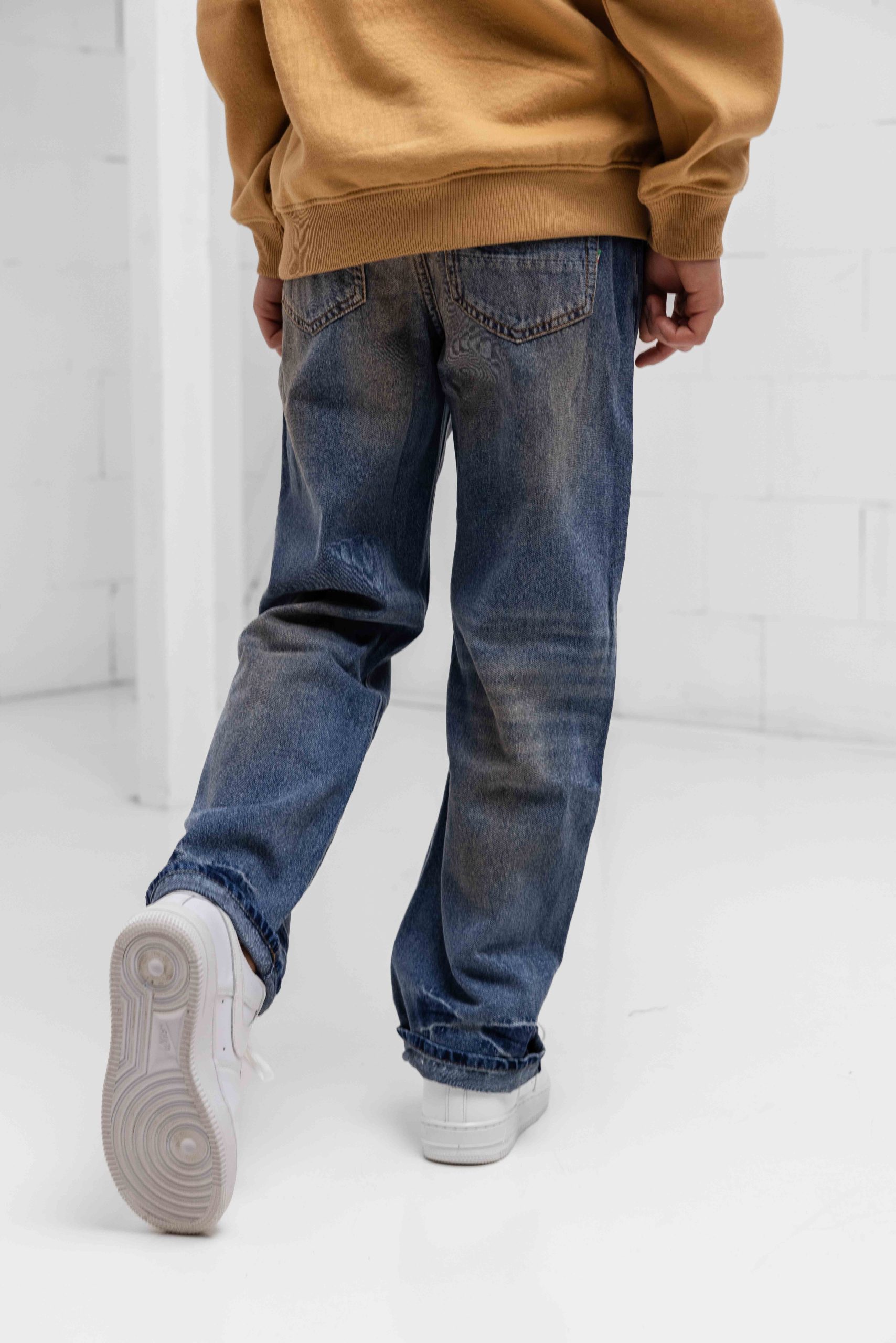 Vingino Gino Relaxed Jeans Kids Blauw