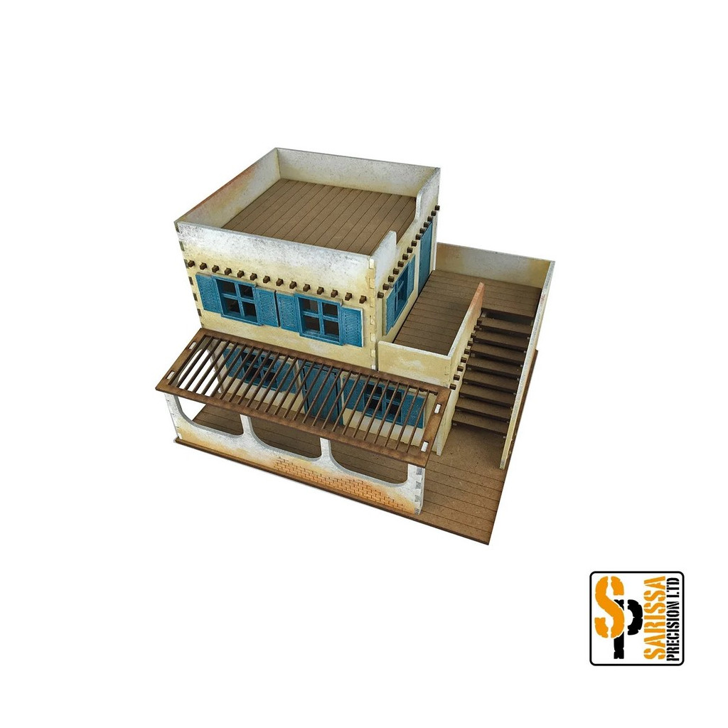 Old West: Adobe Two-Storey Cantina