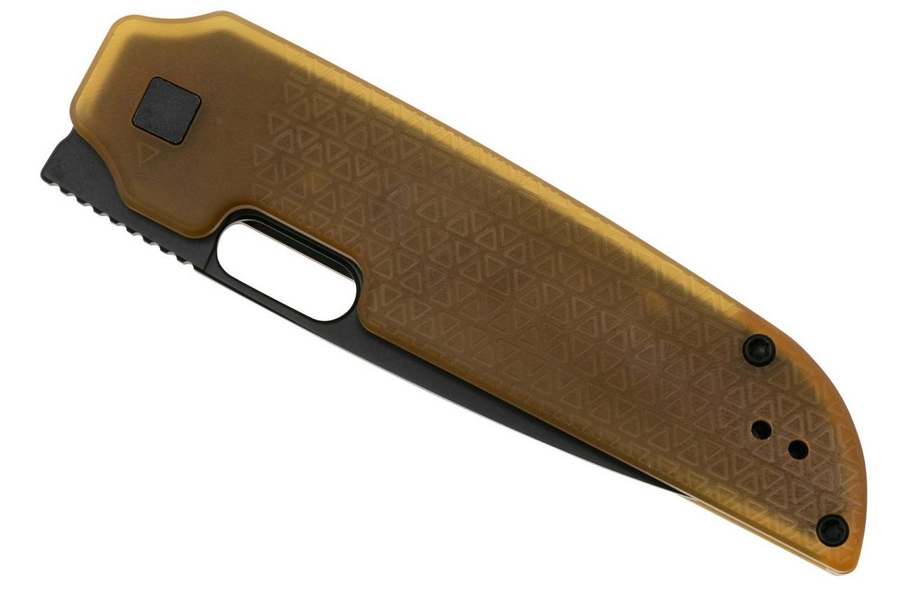 Kizer Vanguard Varatas V3637C1 Black 154CM, PEI Ultem, zakmes, Jacob Lundequist design