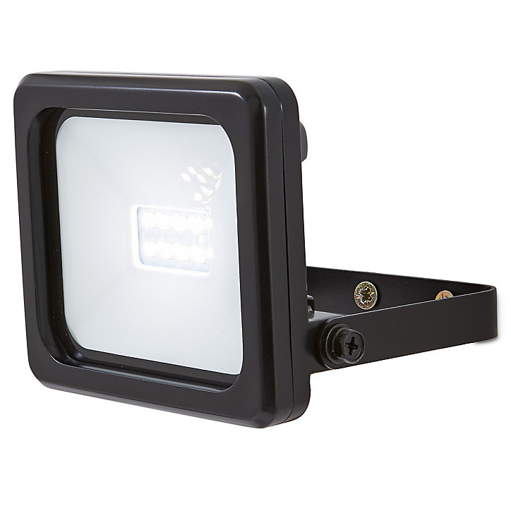 Projecteur LED noir 8W IP44