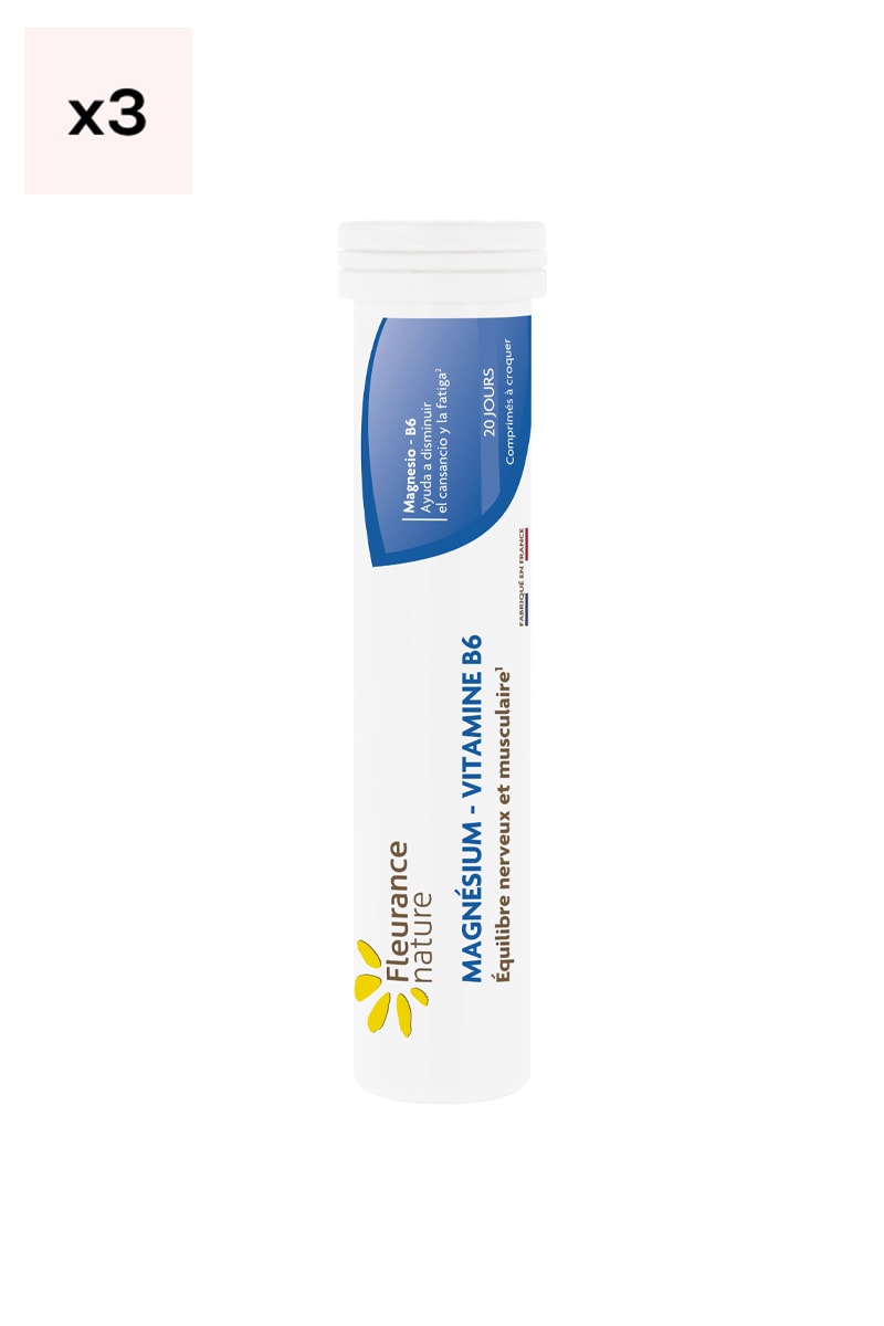Magnésium B6 - Équilibre nerveux & musculaire - 2 mois