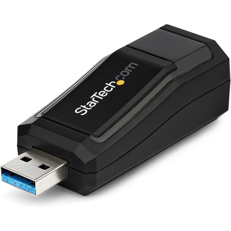 StarTech.com Adaptateur Réseau USB 3.0 vers RJ45 Gigabit Ethernet - 10/100/1000Mbps - Noir