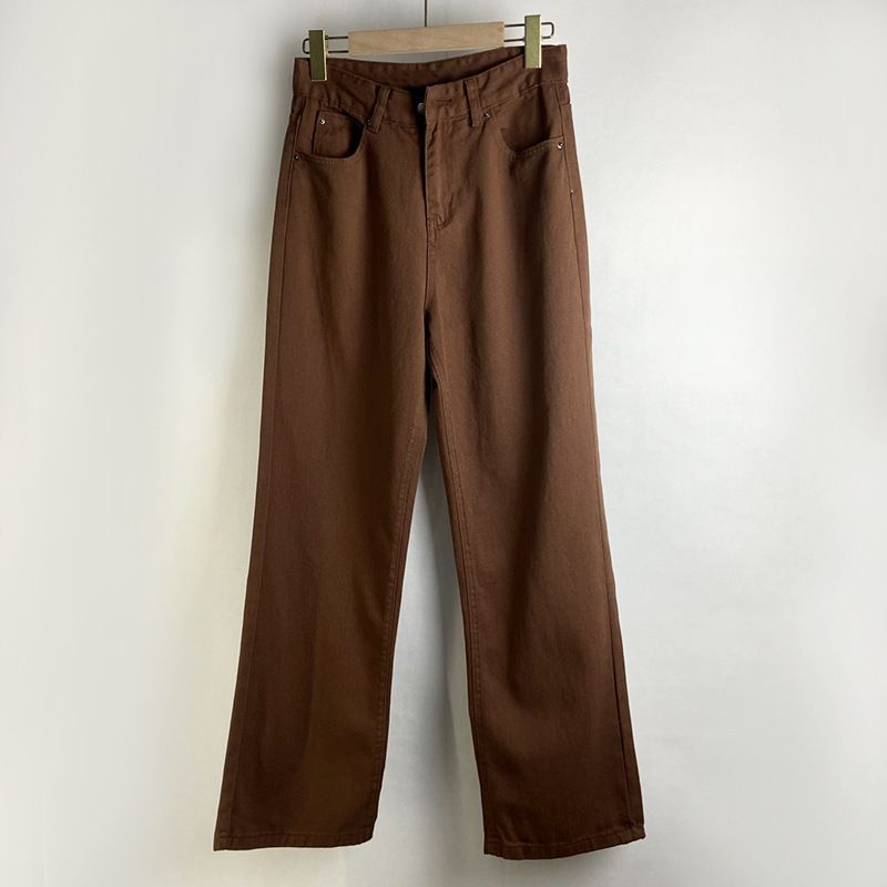 Phiyena - High Rise Wide Leg Jeans