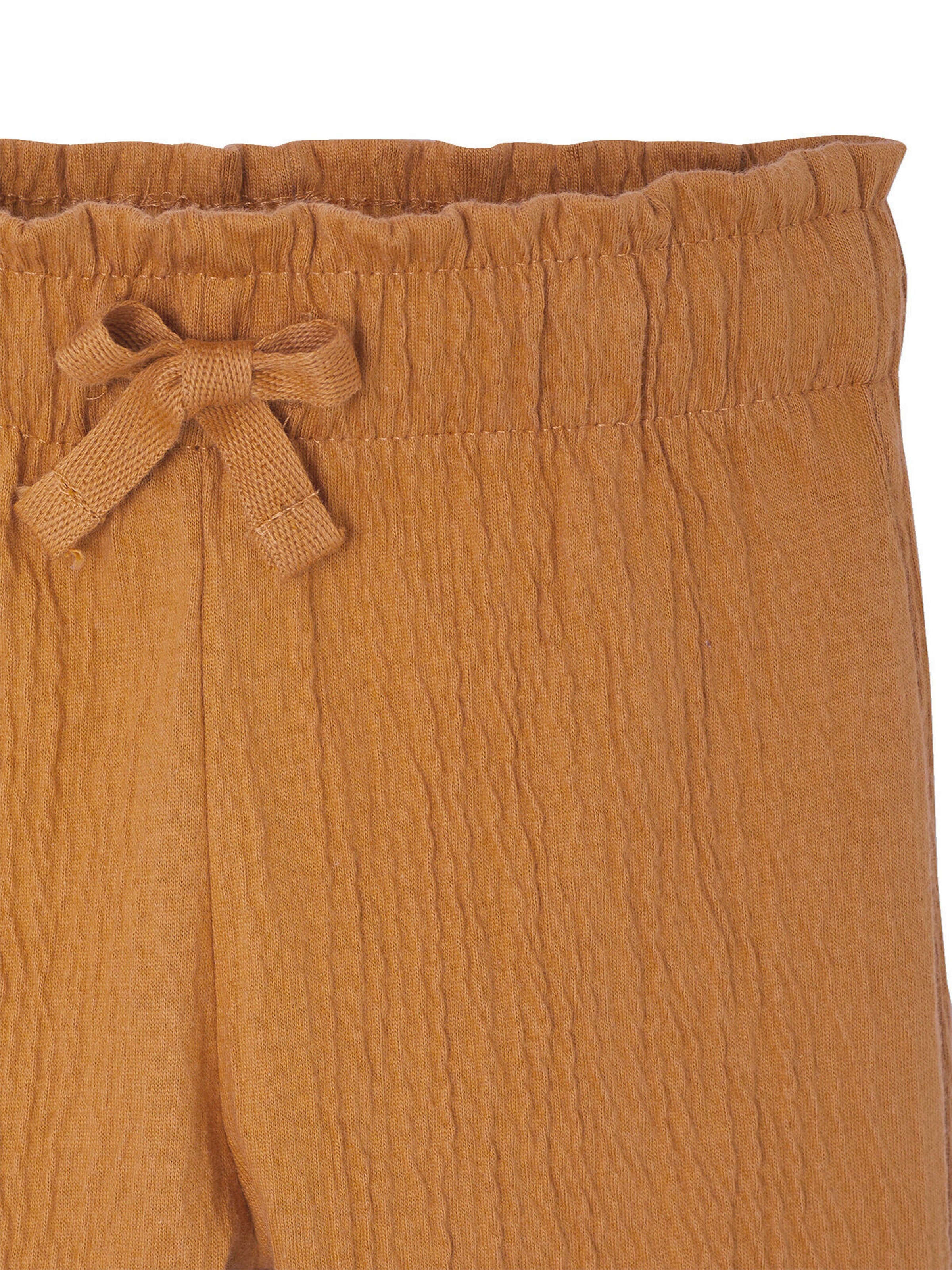 Vertbaudet Baby Hose mit Dehnbund karamell