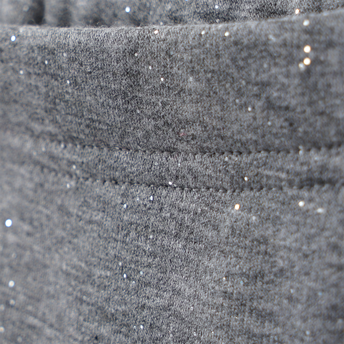 Topomini Baby Thermo-Leggings mit Glitzer dunkelgrau