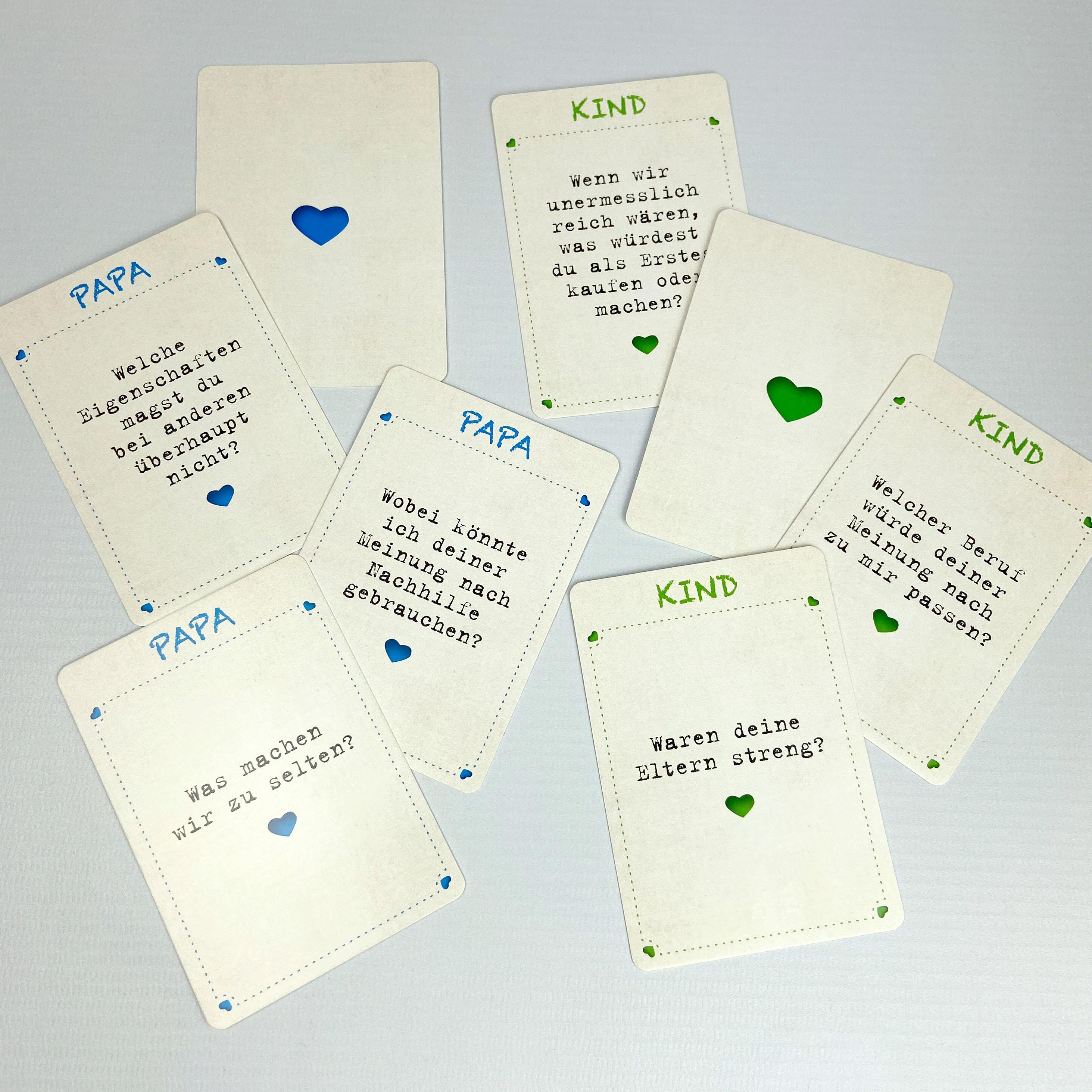 Was ich an dir liebe - Das Fragespiel für Papa und Kind