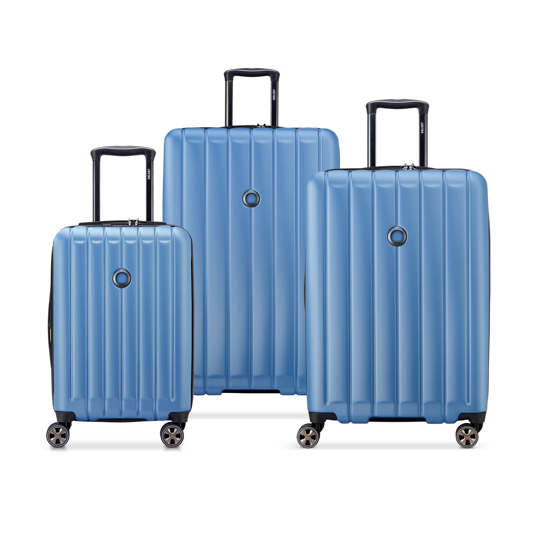 SET - 3 valises extensibles (XL-81cm) (M-69cm) (S-55cm)