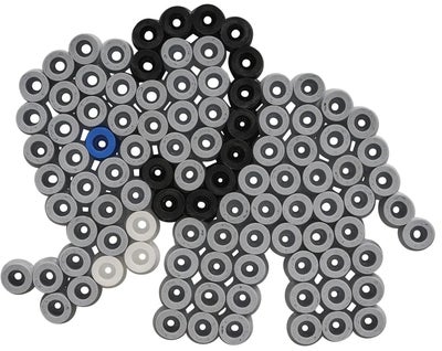 Hama Maxi Perlesett 600 Stk Elefant