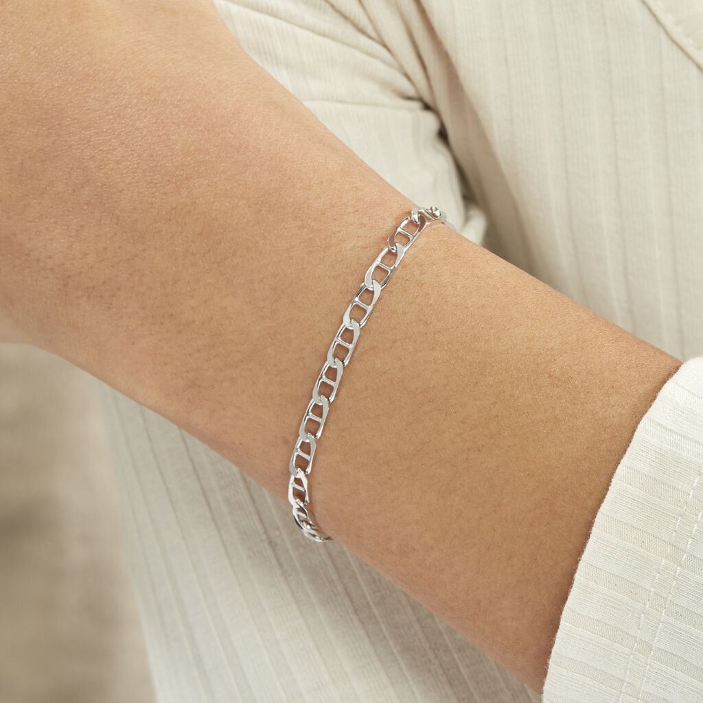 Bracelet Piato Argent Blanc