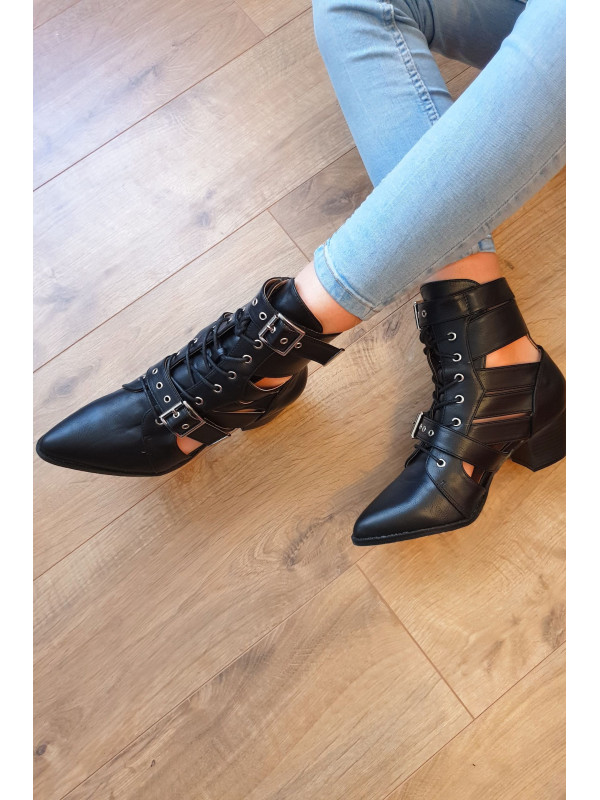 Bottines ouvertes 'Alix'