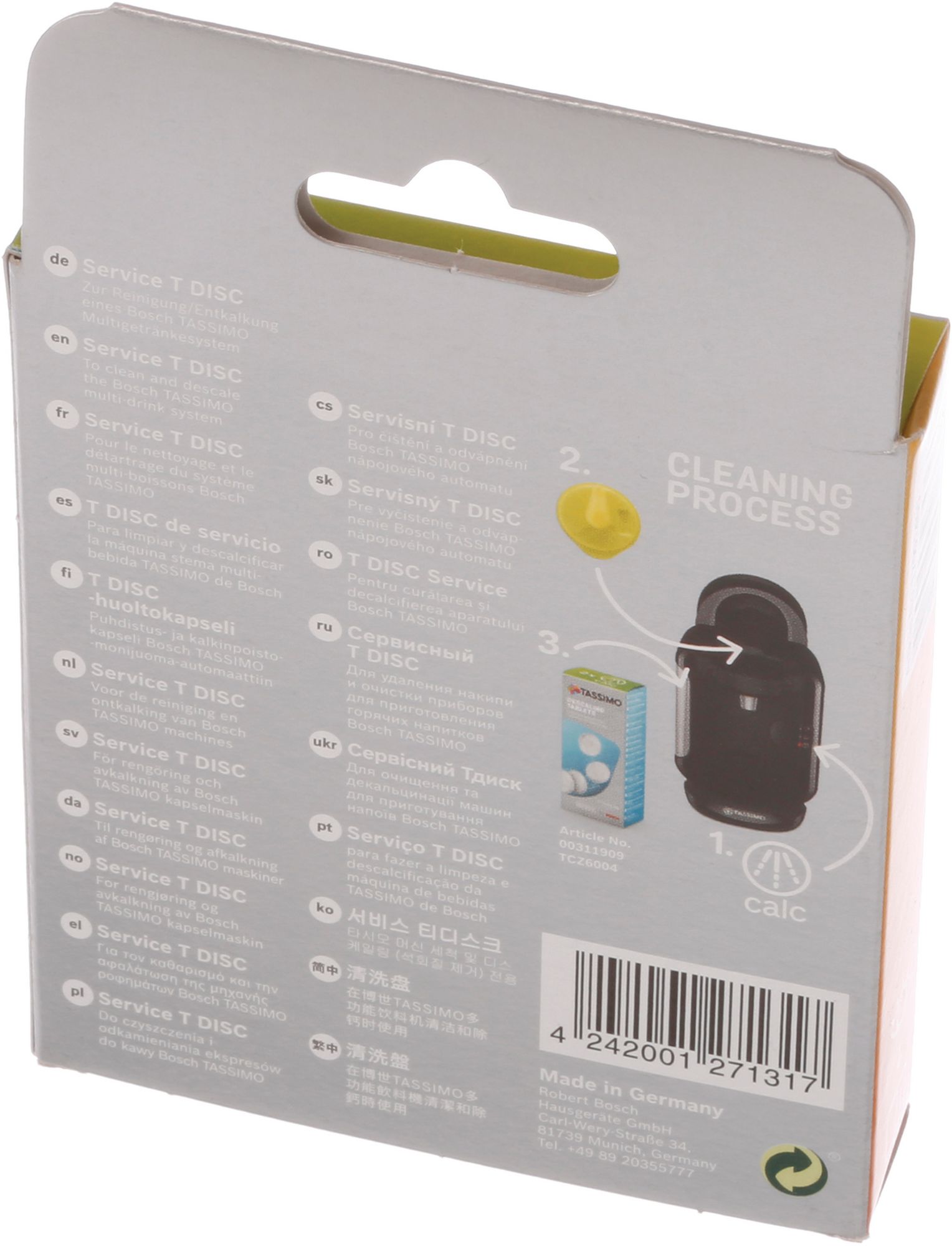 Disco Tassimo 17001490