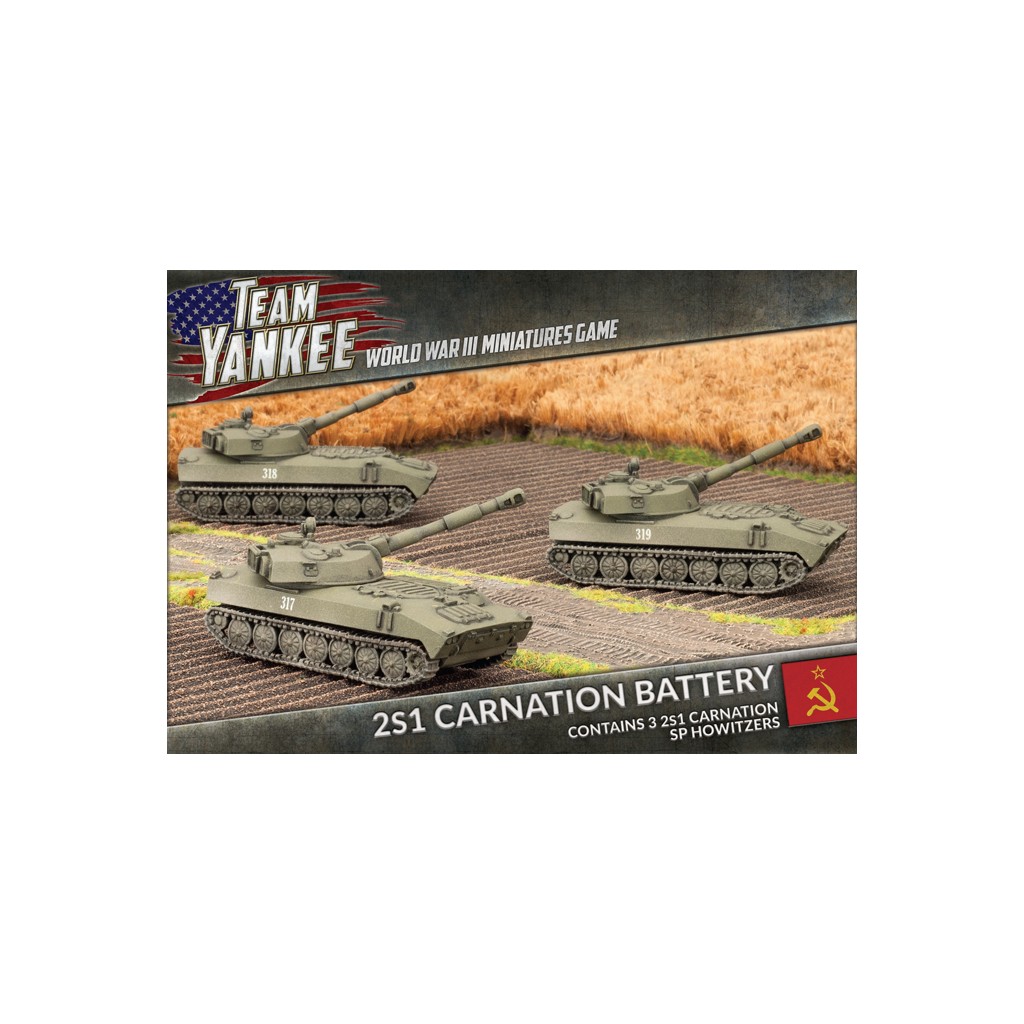 Team Yankee - 2S1 Carnation Battery