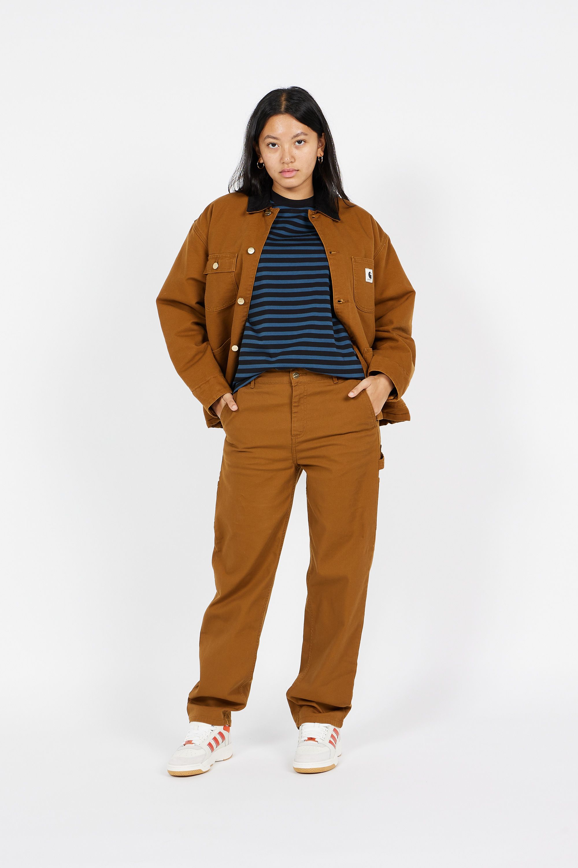 CARHARTT WIP Veste W' OG Michigan Coat Marron