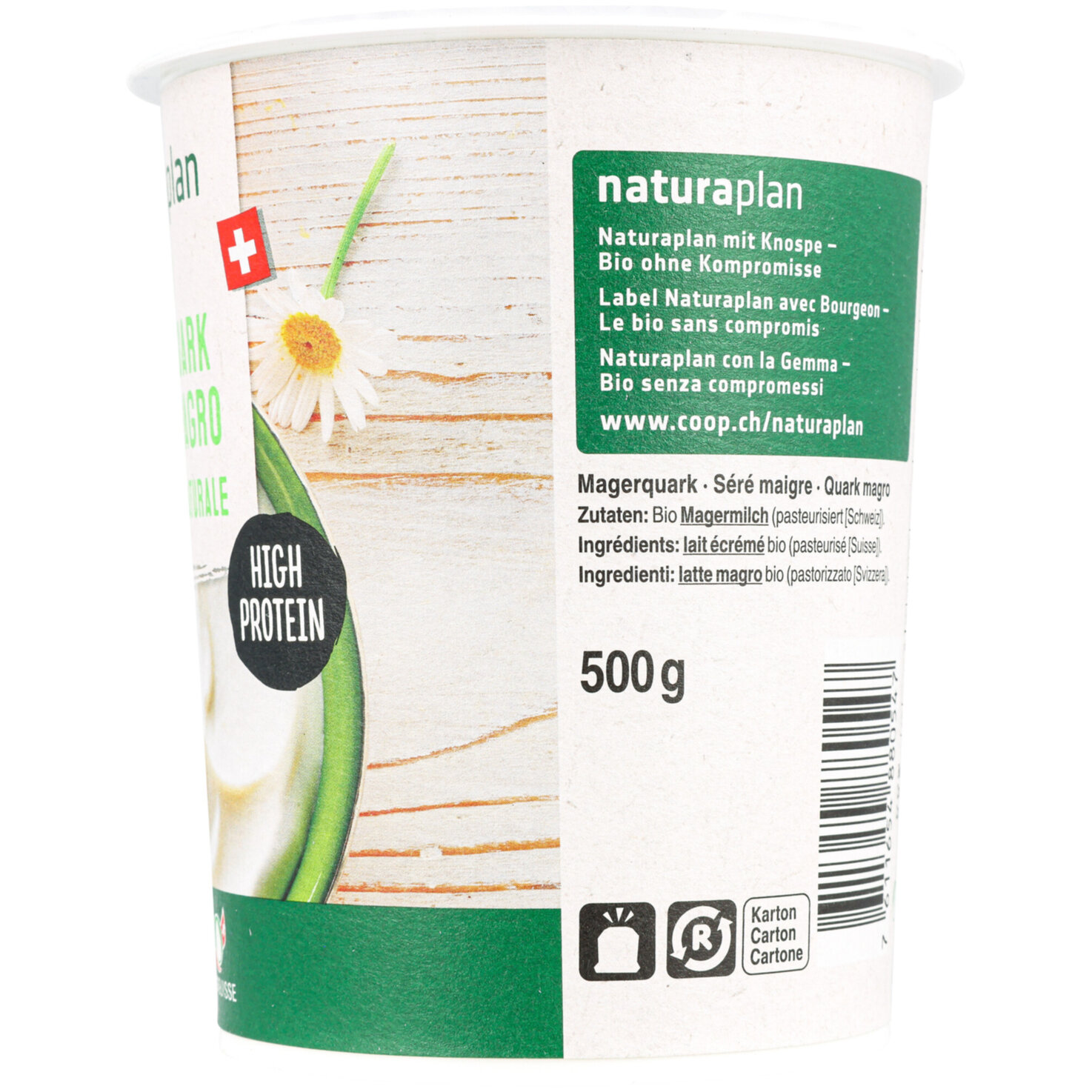 Naturaplan Bio Magerquark Nature
