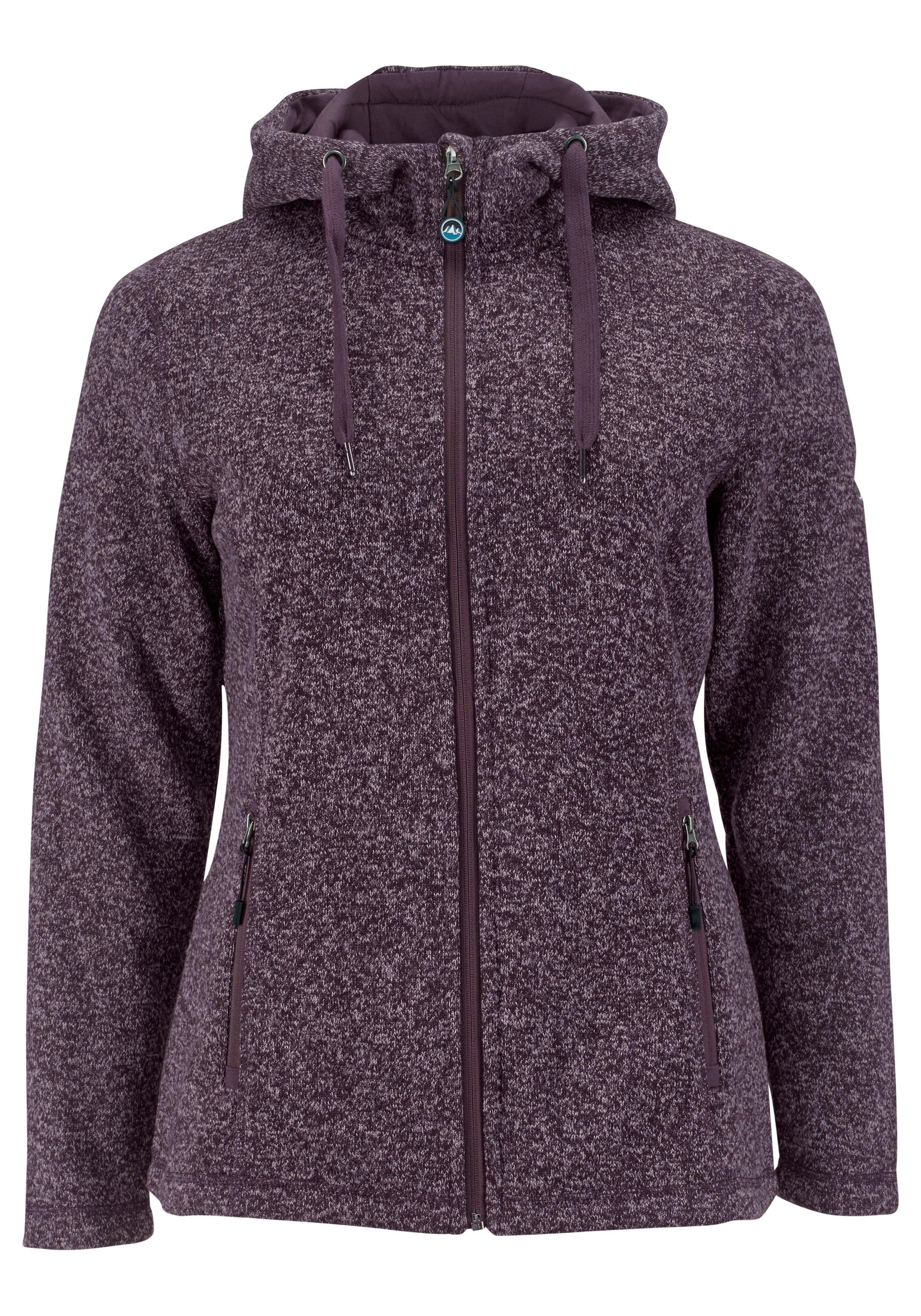 Strickfleecejacke