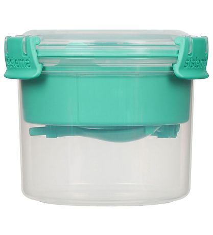 Sistema Brotdose m. Besteck - Frühstück To Go - 530 ml - Türkis