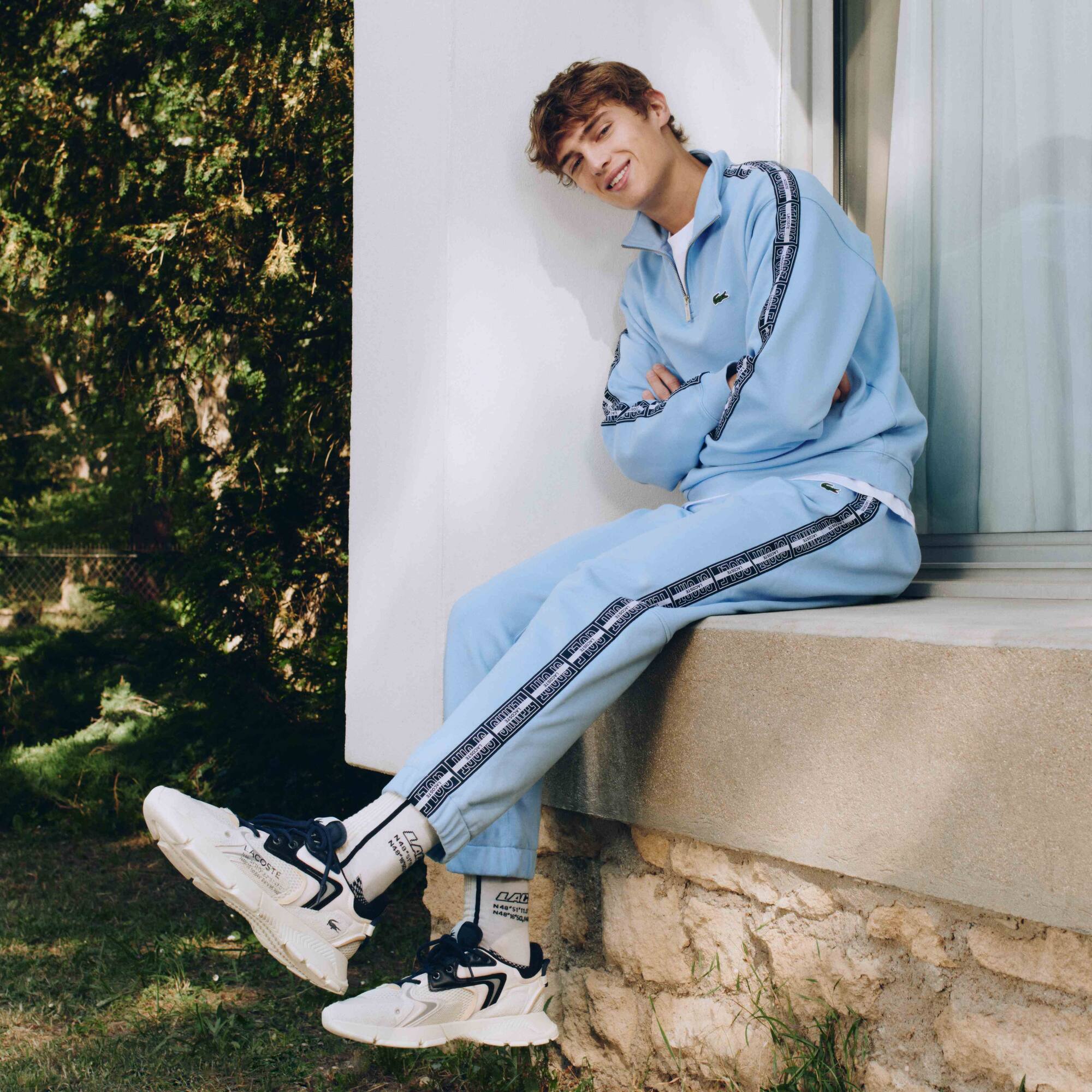 Sneakers L003 Neo homme Lacoste en textile Sneakers - Blanc - Lacoste - Homme