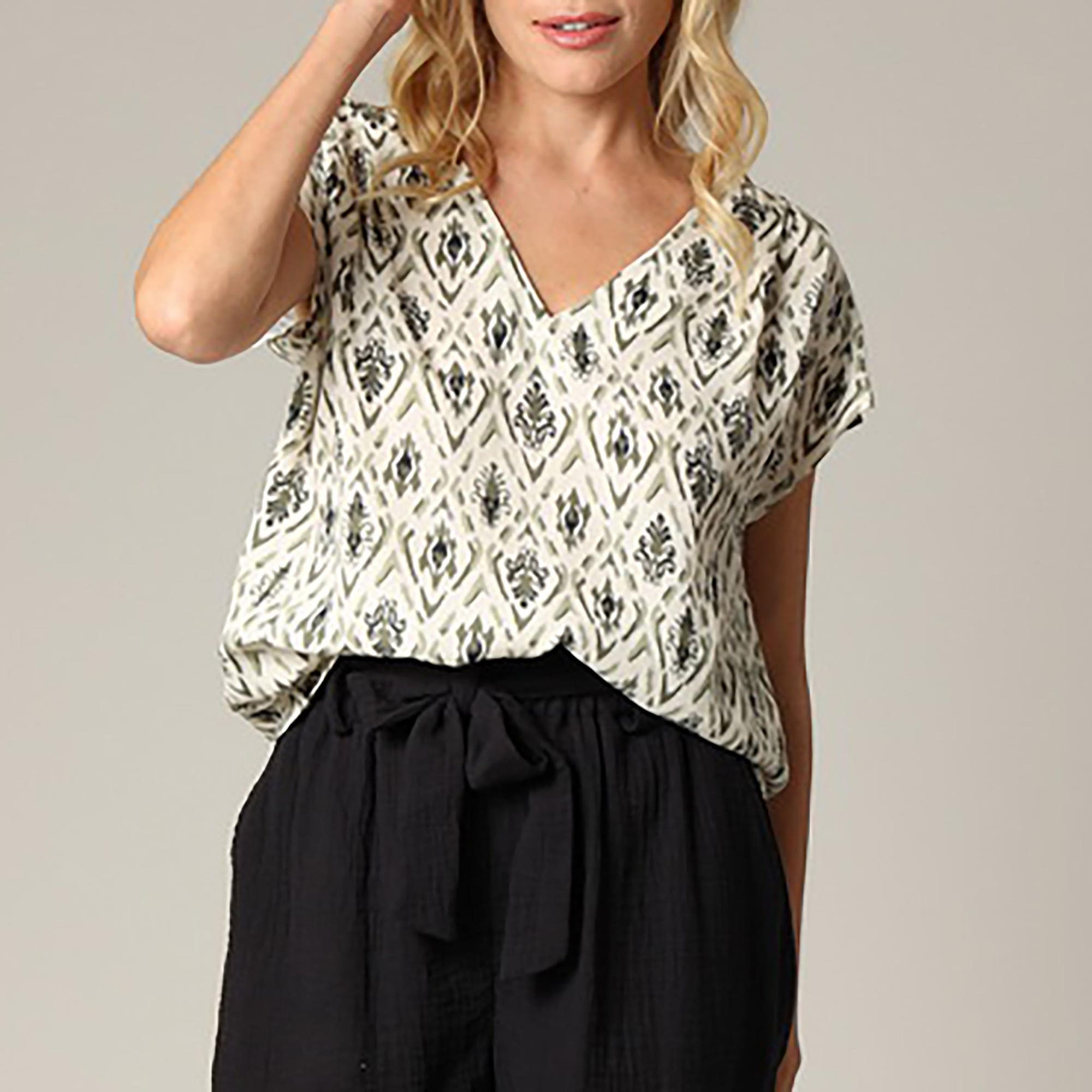 Blouse Femme kaki