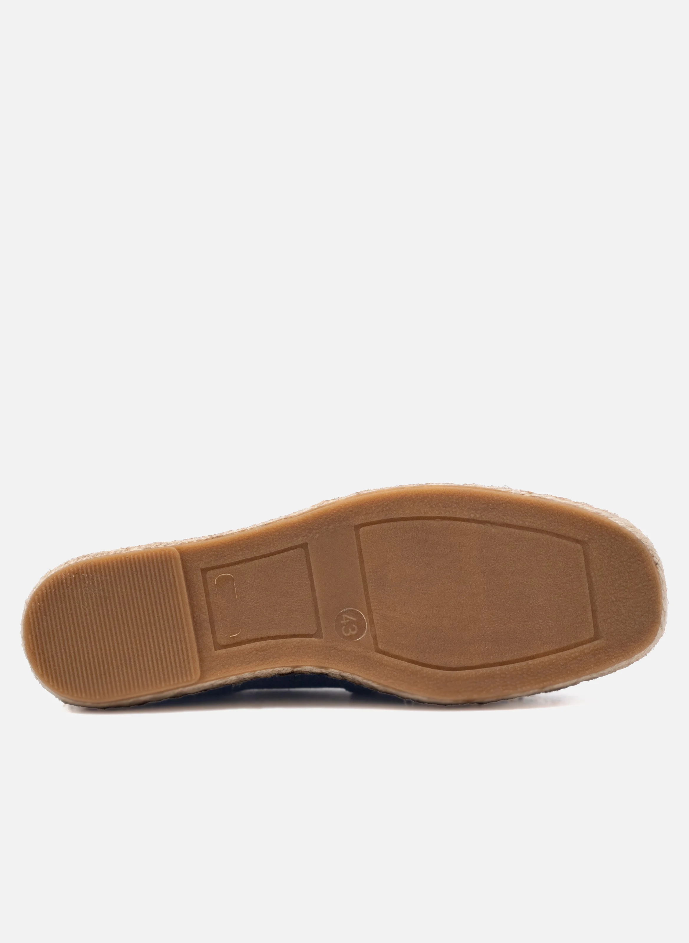 Espadrilles homme cuir daim | Bleu