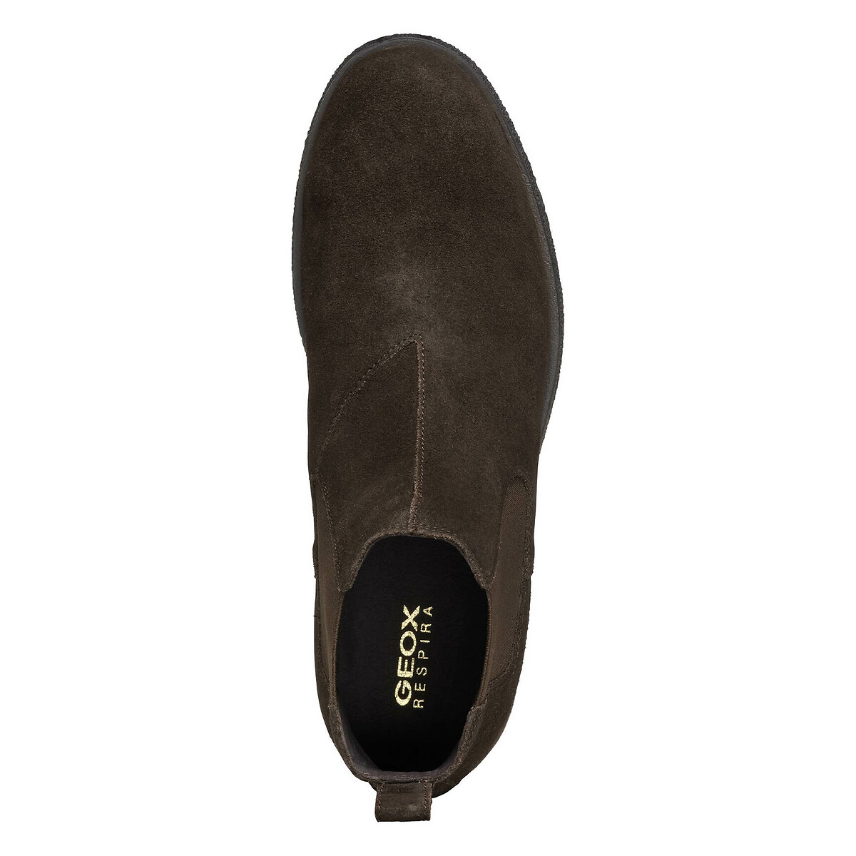 GEOX<br>Bottines Chelsea em couro respirável Claudio