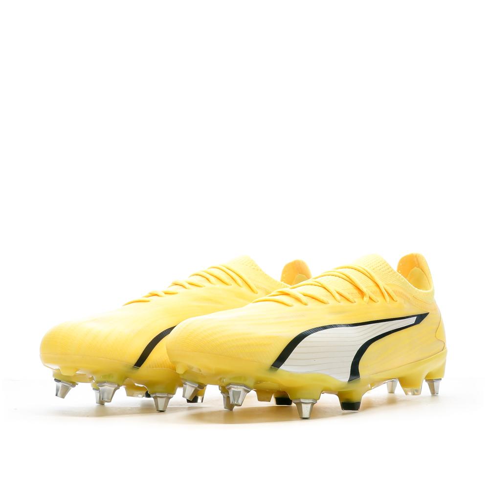 Puma Chaussures de foot Jaunes Homme Puma Ultra Ultimate MxSG