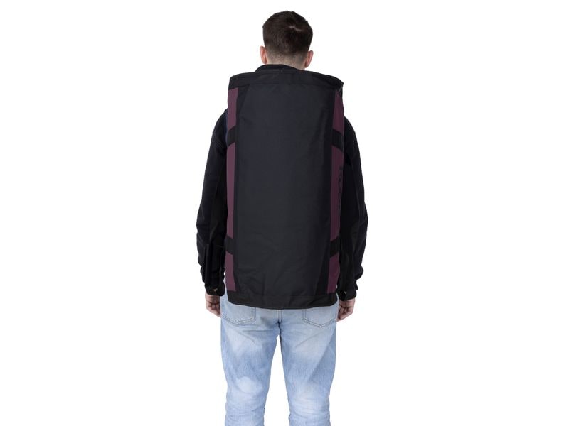 KOOR Duffle Bag Sooma 70 l, Maroon Wasserabweisende Reisetasche