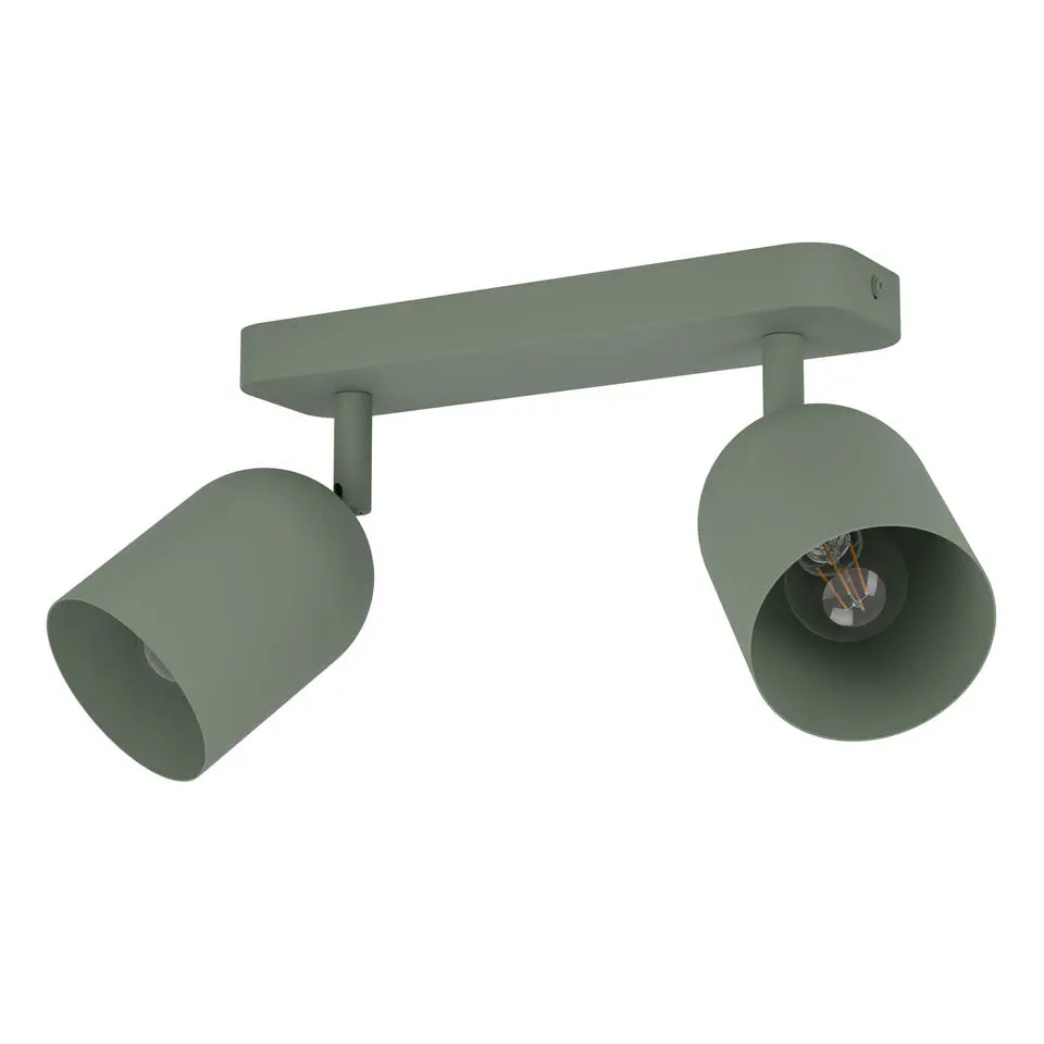 EGLO Tilston Spot - E14 - 28 cm - Groen - Kantelbaar