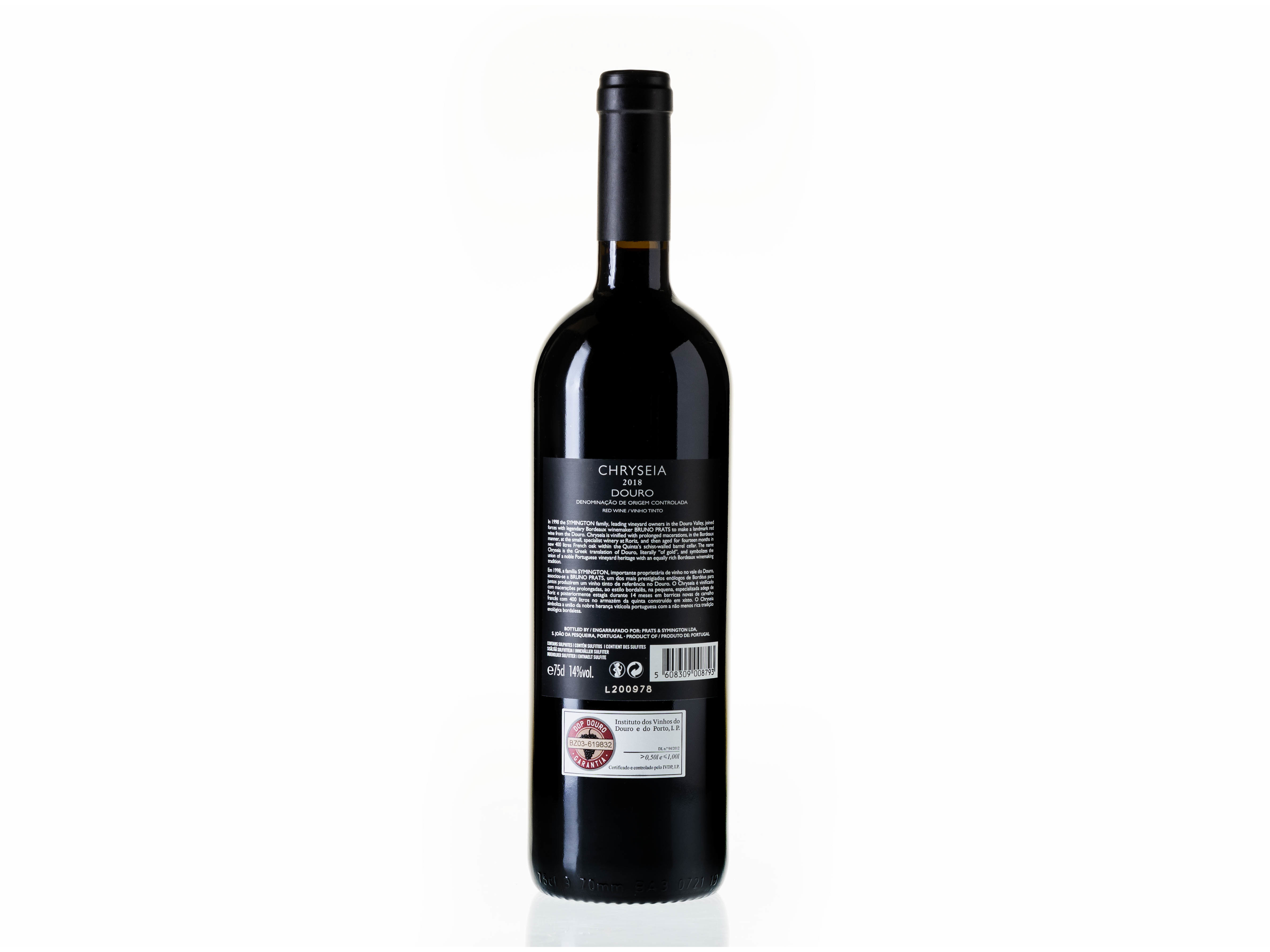 VINHO TINTO CHRYSEIA DOURO 0.75 L