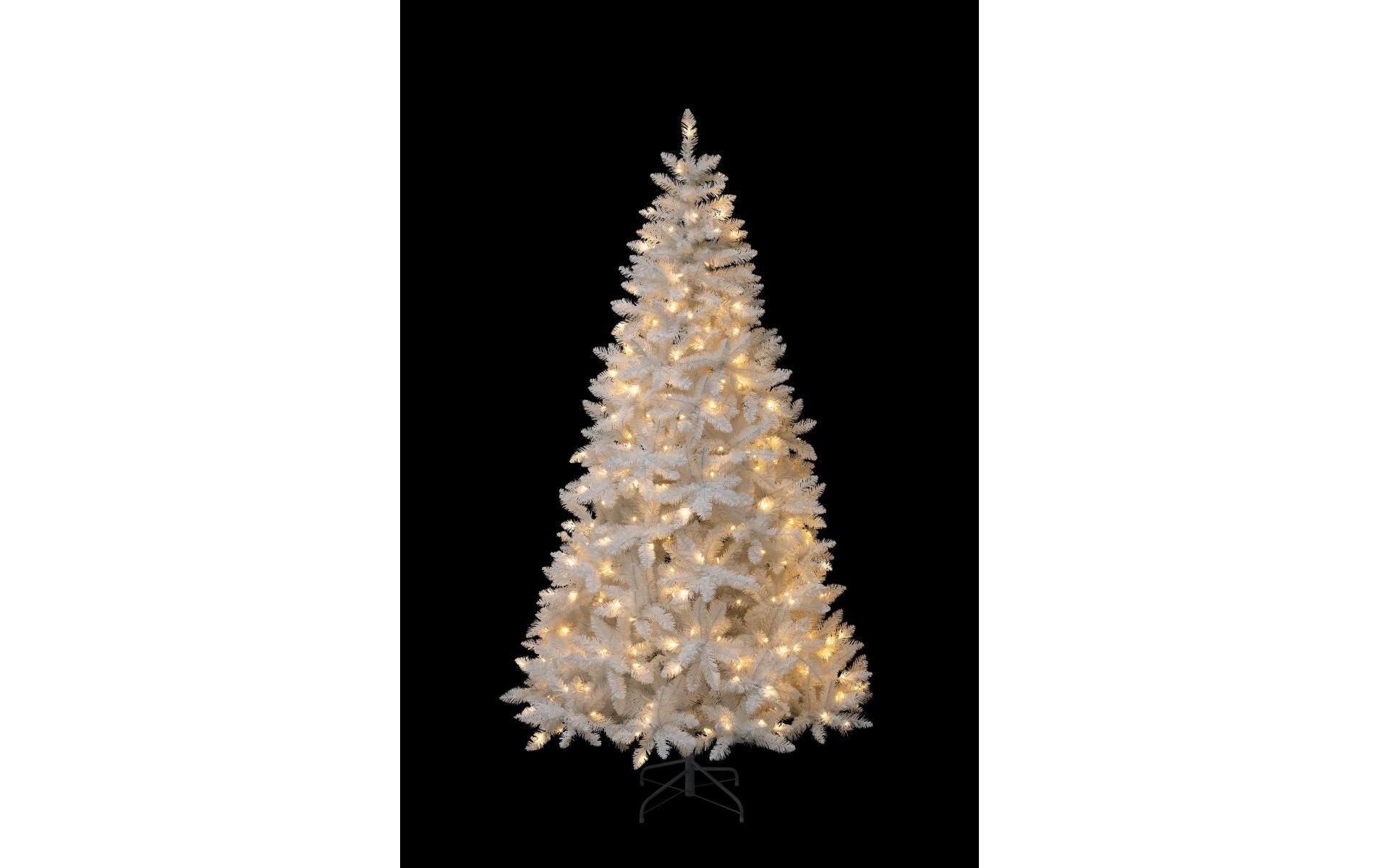 Weihnachtsbaum LED White Tree 220 300 LEDs, 220 cm, Weiss<br>LED-Weihnachtsbaum