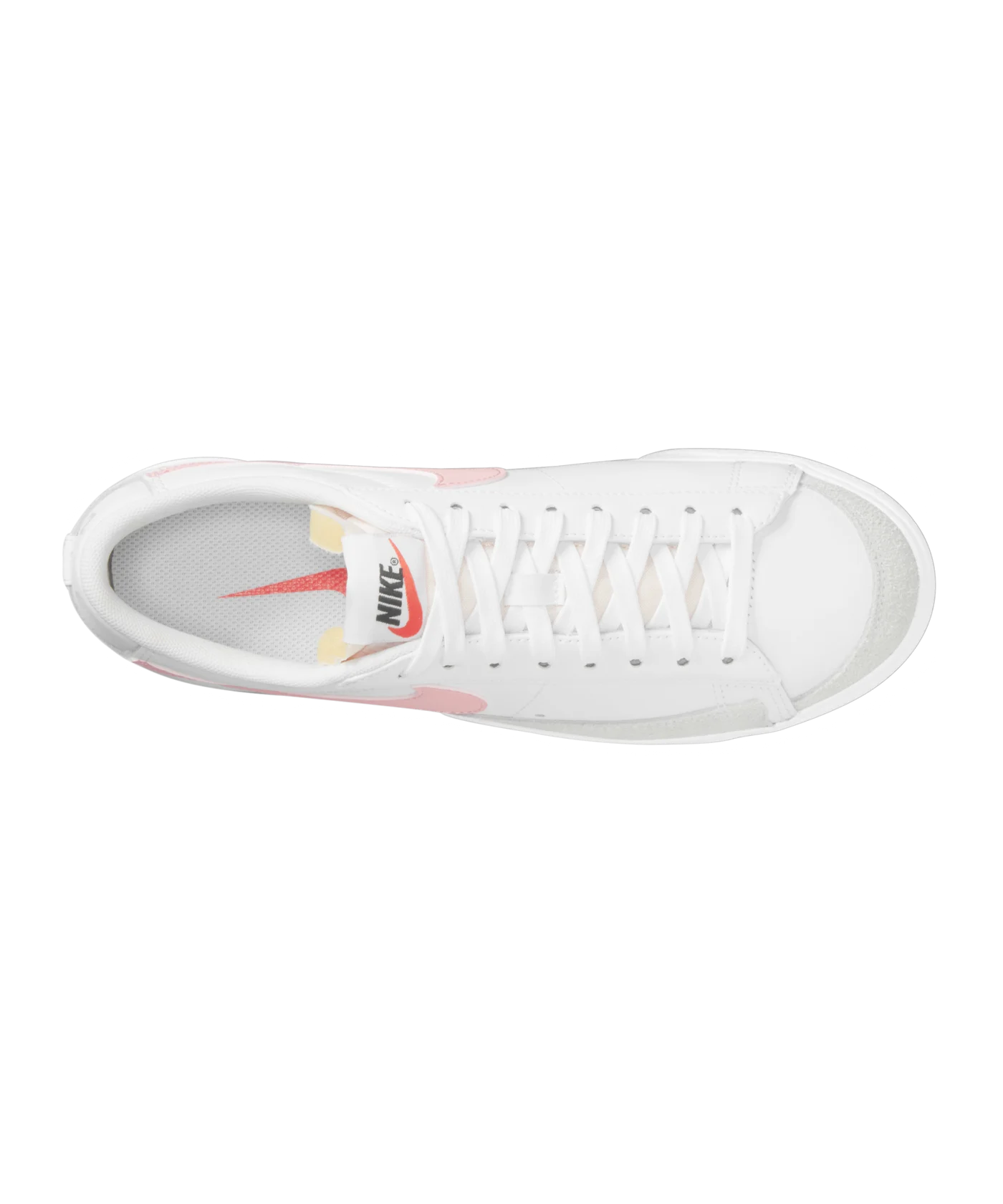 Nike Blazer Low Platform Damen Weiss Pink F103