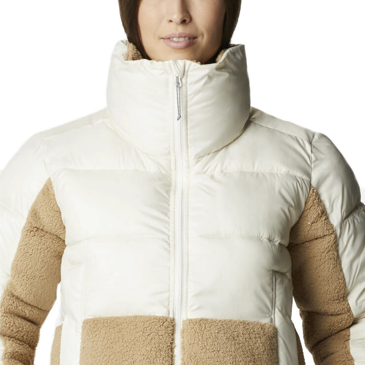 Columbia leadbetter point sherpa hybrid Beige