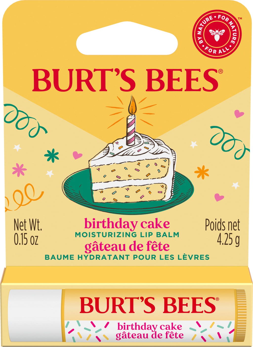 Burt's Bees  Birthday Cake Lip Balm, 4,25 g