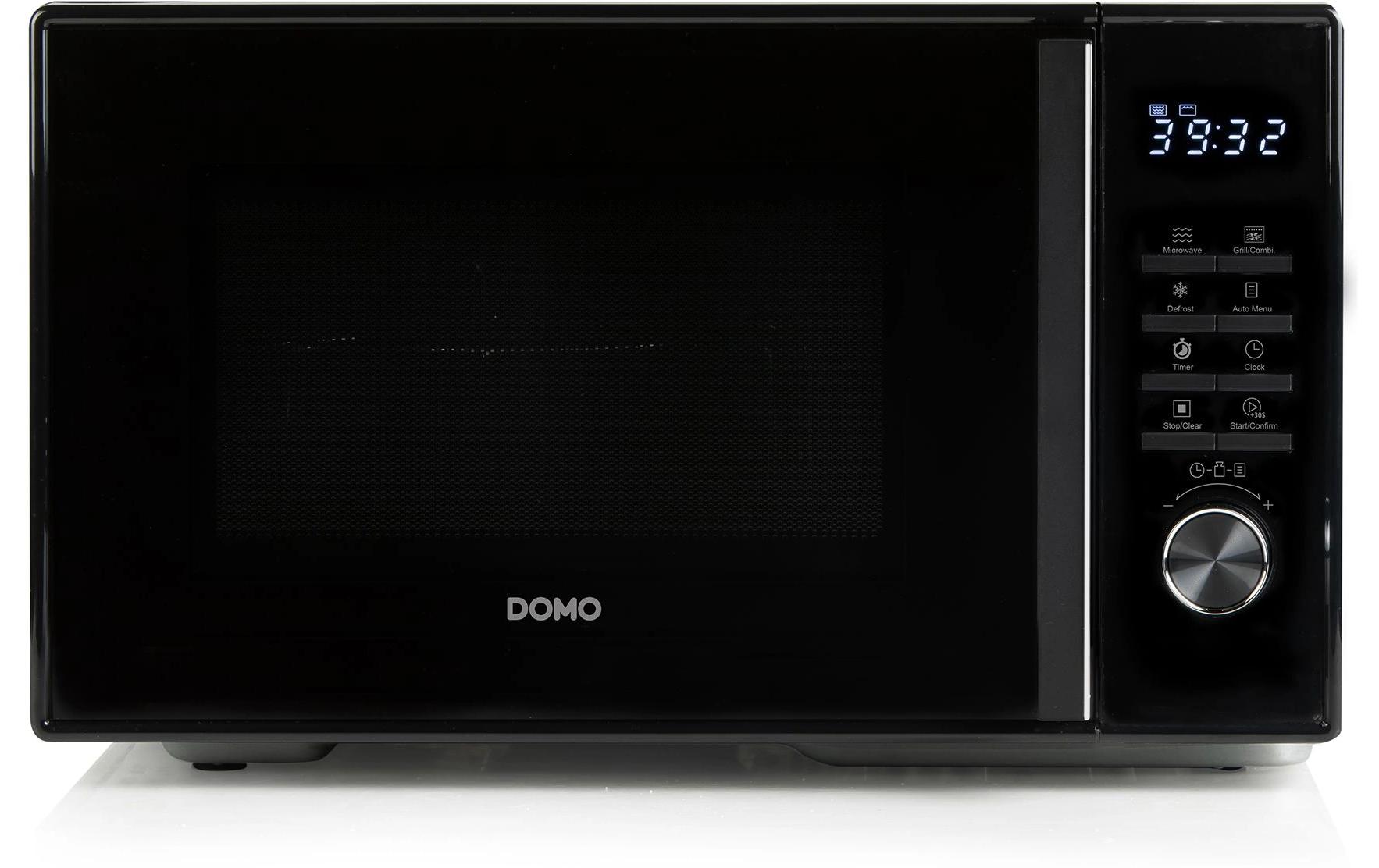 Mikrowelle mit Grill DO22501G Schwarz<br>Mikrowelle mit LED-Anzeige