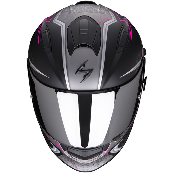 Scorpion - Casque Exo-491 Run Noir Mat / Rose
