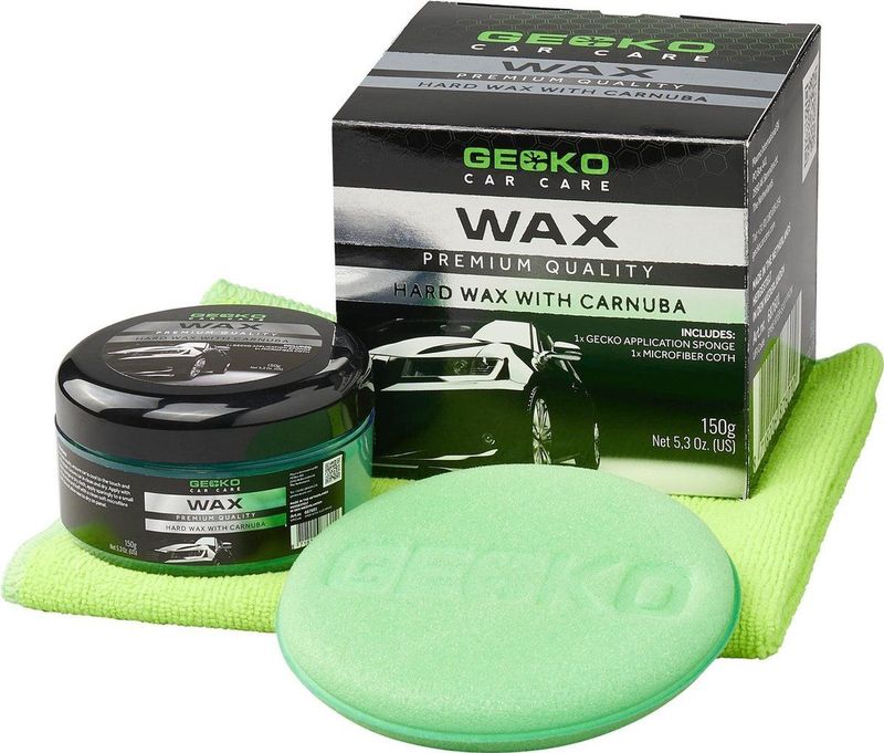 Gecko - Hard Wax - 150ml - Carnaubawas - Langdurige Glans