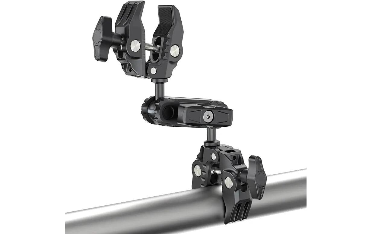 Super-Klemme mit Dual Ballhead Magic ArmUniversal Doppelklammer
