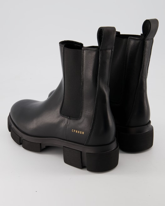 Copenhagen Studios CPH570 Chelsea Boots in Schwarz