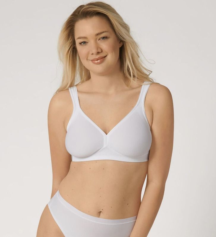 Triumph Modern Soft + Cotton Beugel BH Wit