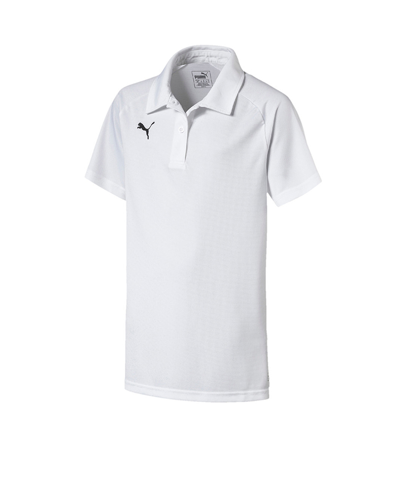 PUMA LIGA Sideline Poloshirt Damen Weiss F04