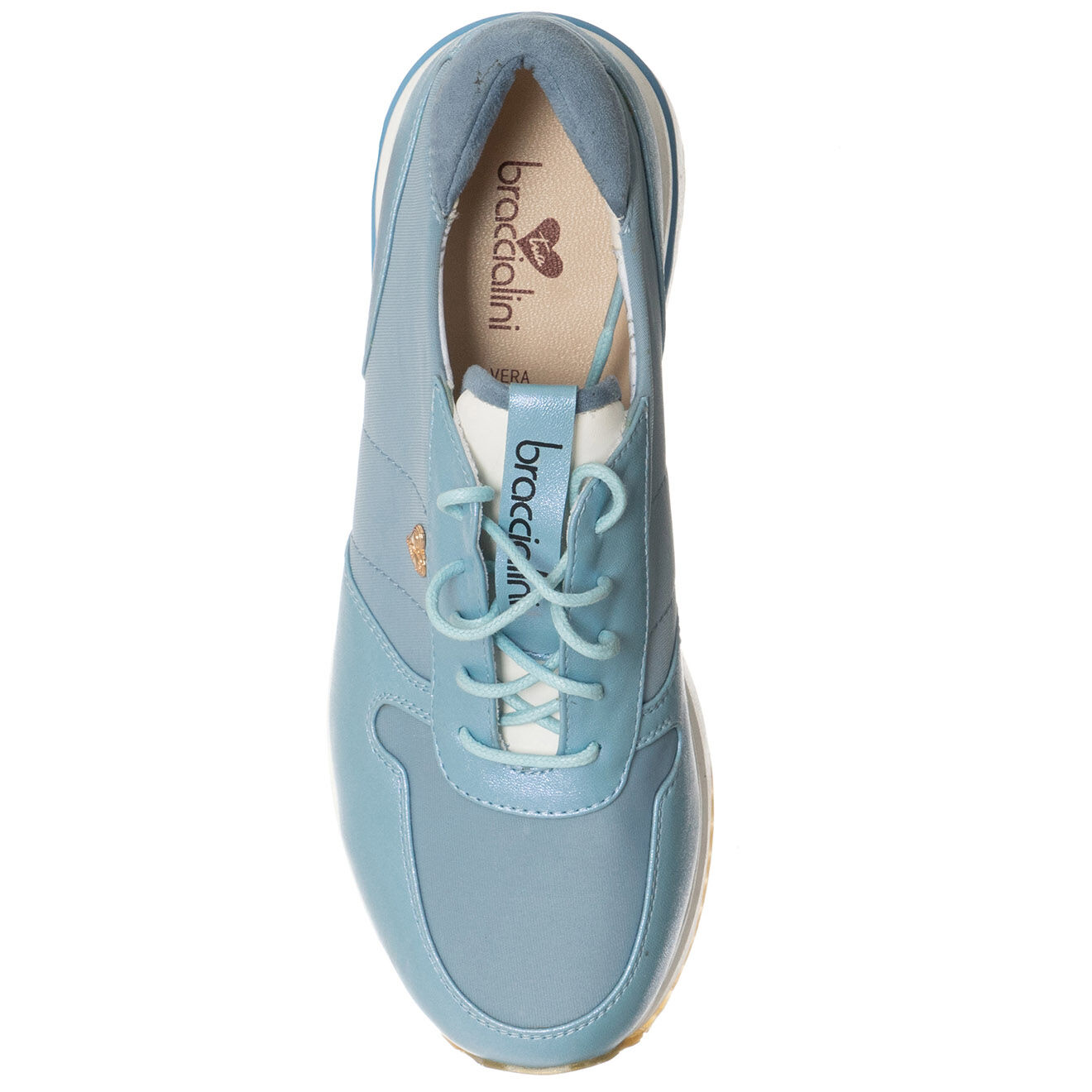 Tua By Braccialini Sneakers Lam bleu ciel