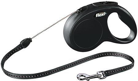 Flexi - New Classic S 8M Snor Sort Max 12Kg