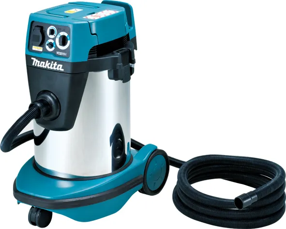 Makita VC3211HX1, Tør&våd, Sort, Blå, Rustfrit stål, H, 40 L, 32 L, 27 L