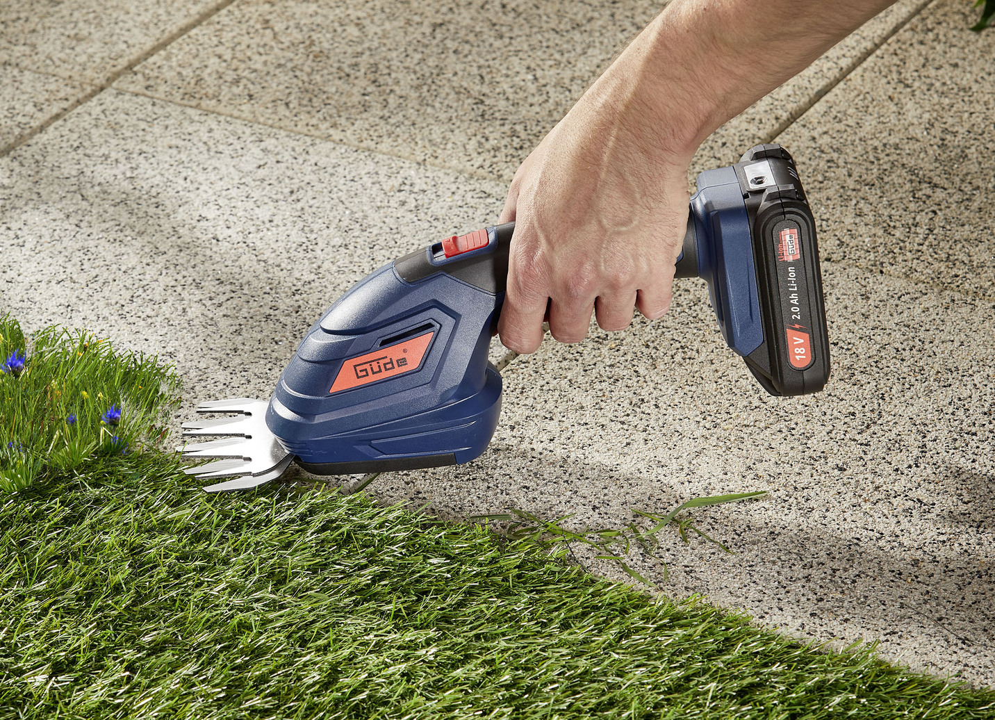 Akku-Gartenpflege-Set 3-in-1 (Akku und Ladegerät nicht im Lieferumfang)