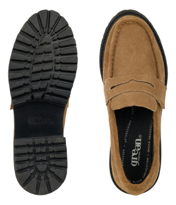 Green Comfort Berlin Balou Penny Loafer Brun 229009Q16