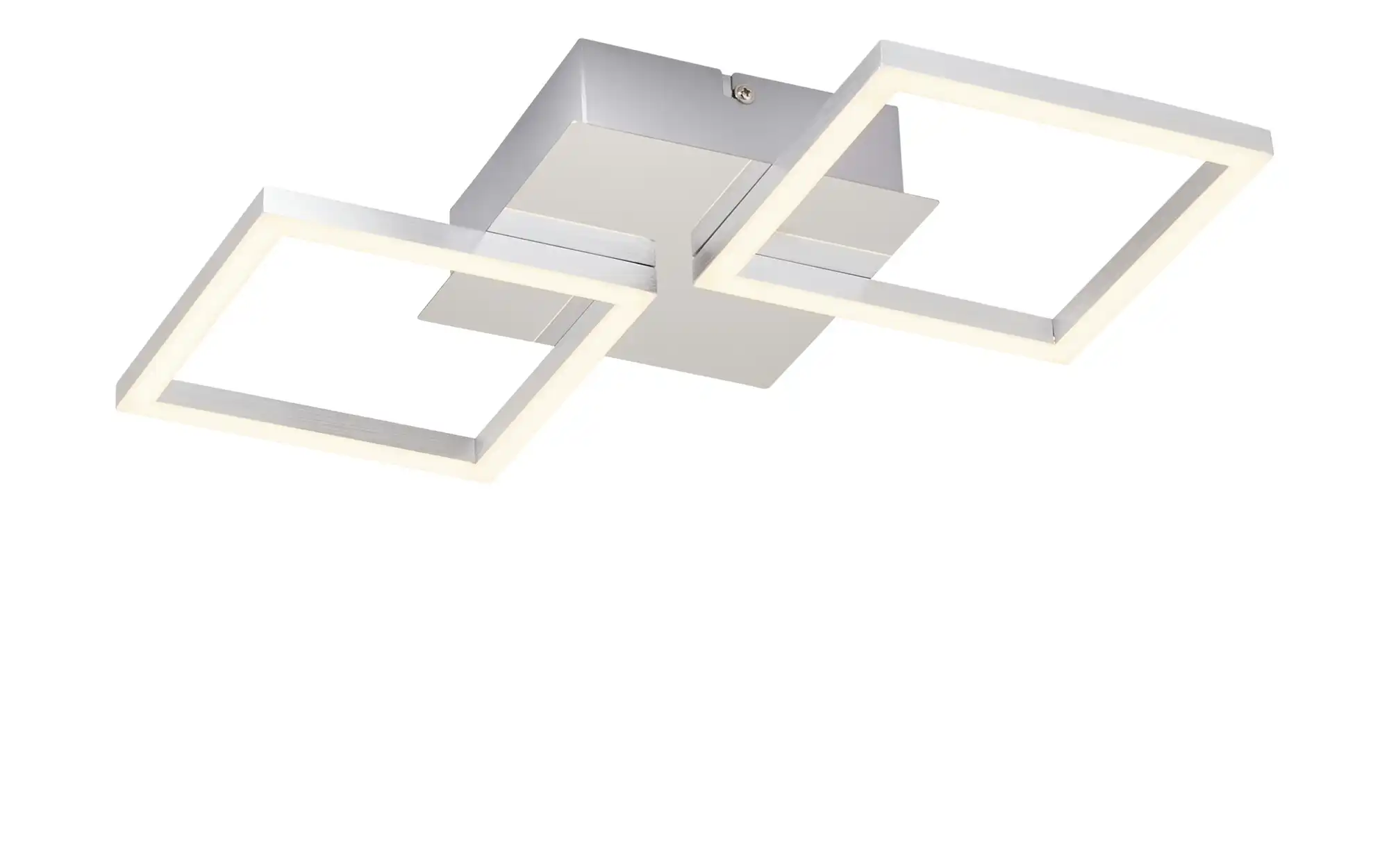 KHG LED-Deckenleuchte, 2-flammig, Alu