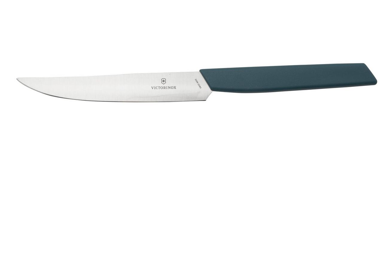 Victorinox Swiss Modern 6.9006.122 steakmes 12 cm, blauw